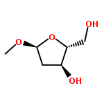 Methyl-2-deoxy-beta-D-ribofuranoside