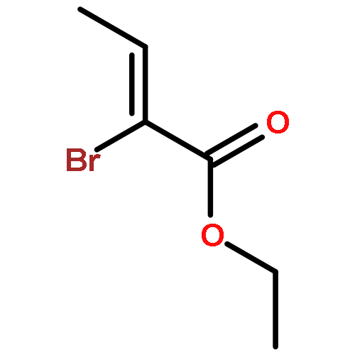 2-Butenoic acid, 2-bromo-, ethyl ester, (2Z)-