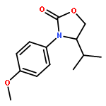 2-Oxazolidinone, 3-(4-methoxyphenyl)-4-(1-methylethyl)-