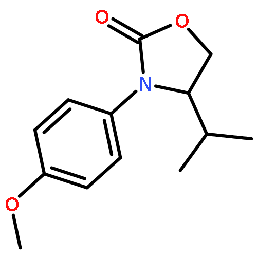 2-Oxazolidinone, 3-(4-methoxyphenyl)-4-(1-methylethyl)-