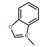 3-methyl-1,3-benzoxazol-3-ium