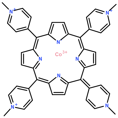 Cobalt(5+),[[4,4',4'',4'''-(21H,23H-porphine-5,10,15,20-tetrayl-kN21,kN22,kN23,kN24)tetrakis[1-methylpyridiniumato]](2-)]-,(SP-4-1)-