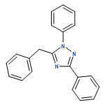 1H-1,2,4-Triazole, 1,3-diphenyl-5-(phenylmethyl)-