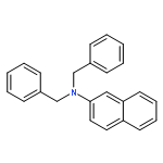 2-Naphthalenamine, N,N-bis(phenylmethyl)-