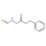 Glycine, N-formyl-, phenylmethyl ester