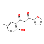 1-(Furan-2-yl)-3-(2-hydroxy-5-methylphenyl)propane-1,3-dione