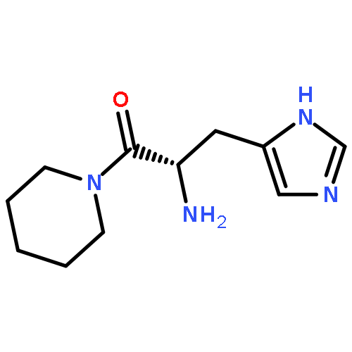 PIPERIDINE, 1-[(2S)-2-AMINO-3-(1H-IMIDAZOL-4-YL)-1-OXOPROPYL]-