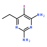 6-Ethyl-5-iodopyrimidine-2,4-diamine