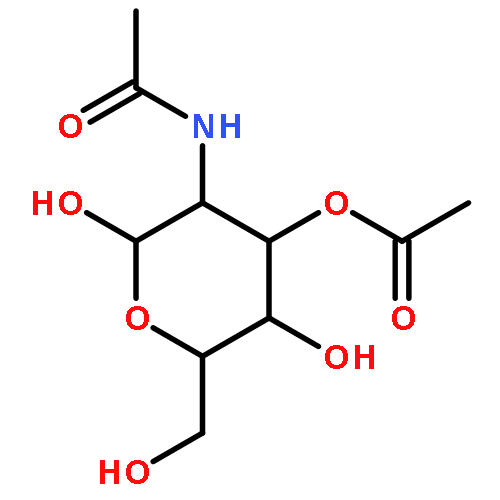 2-Acetamido-3-O-acetyl-2-deoxy-D-glucopyranose