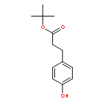 Benzenepropanoic acid, 4-hydroxy-, 1,1-dimethylethyl ester