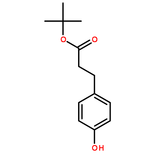 Benzenepropanoic acid, 4-hydroxy-, 1,1-dimethylethyl ester