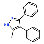1H-Pyrazole, 3-methyl-4,5-diphenyl-