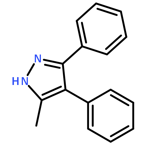1H-Pyrazole, 3-methyl-4,5-diphenyl-