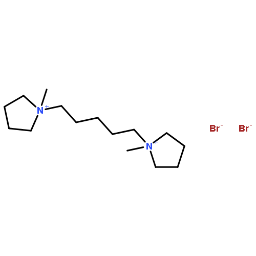 Pyrrolidinium,1,1'-(1,5-pentanediyl)bis[1-methyl-, bromide (1:2)