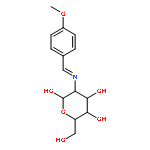 (3r,4r,5s,6r)-6-(hydroxymethyl)-3-[(4-methoxyphenyl)methylideneamino]oxane-2,4,5-triol