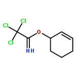 Ethanimidic acid, 2,2,2-trichloro-, 2-cyclohexen-1-yl ester