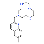 QUINOLINE, 6-METHYL-2-(1,4,7,10-TETRAAZACYCLODODEC-1-YLMETHYL)-