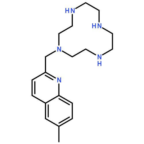 QUINOLINE, 6-METHYL-2-(1,4,7,10-TETRAAZACYCLODODEC-1-YLMETHYL)-