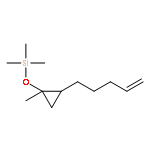 SILANE, TRIMETHYL[[1-METHYL-2-(4-PENTENYL)CYCLOPROPYL]OXY]-