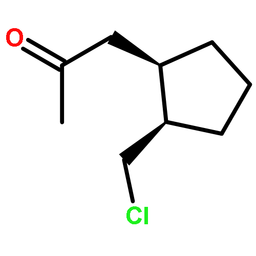 2-Propanone, 1-[(1R,2R)-2-(chloromethyl)cyclopentyl]-, rel-