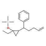 SILANE, [[1-ETHYL-2-(1-PHENYL-4-PENTENYL)CYCLOPROPYL]OXY]TRIMETHYL-