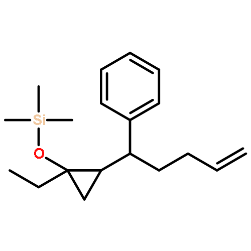 SILANE, [[1-ETHYL-2-(1-PHENYL-4-PENTENYL)CYCLOPROPYL]OXY]TRIMETHYL-