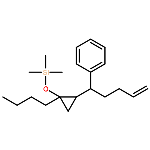 Silane, [[1-butyl-2-(1-phenyl-4-pentenyl)cyclopropyl]oxy]trimethyl-