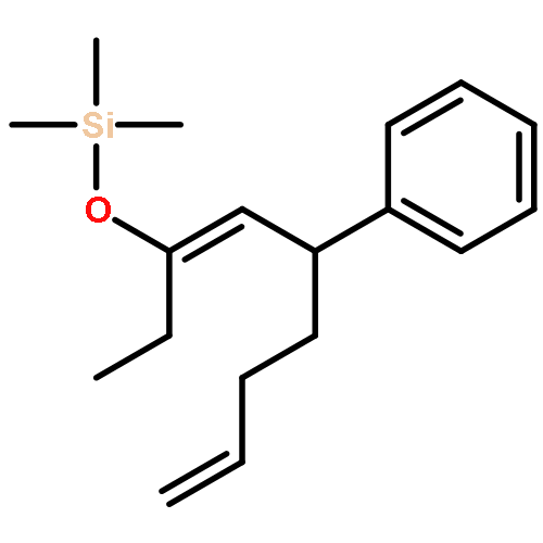 SILANE, [(1-ETHYL-3-PHENYL-1,6-HEPTADIENYL)OXY]TRIMETHYL-