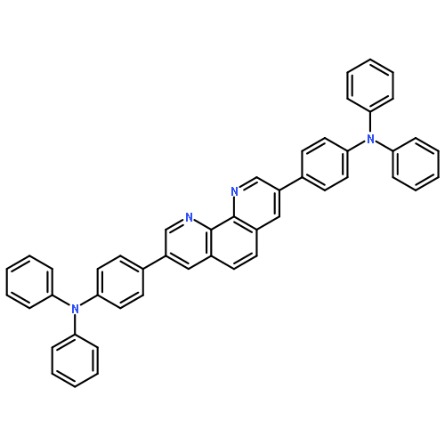 BENZENAMINE, 4,4'-(1,10-PHENANTHROLINE-3,8-DIYL)BIS[N,N-DIPHENYL-