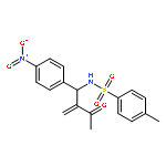 Benzenesulfonamide,4-methyl-N-[(1R)-2-methylene-1-(4-nitrophenyl)-3-oxobutyl]-