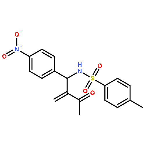 Benzenesulfonamide,4-methyl-N-[(1R)-2-methylene-1-(4-nitrophenyl)-3-oxobutyl]-