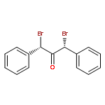 2-PROPANONE, 1,3-DIBROMO-1,3-DIPHENYL-, (R*,S*)-