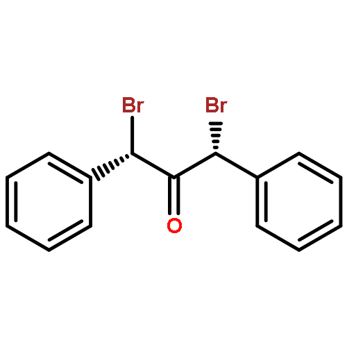 2-PROPANONE, 1,3-DIBROMO-1,3-DIPHENYL-, (R*,S*)-