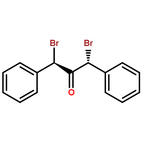 2-Propanone, 1,3-dibromo-1,3-diphenyl-, (R*,R*)-