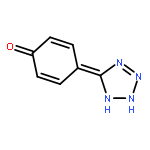 4-(1,2-dihydrotetrazol-5-ylidene)cyclohexa-2,5-dien-1-one