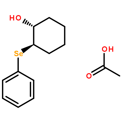 Cyclohexanol, 2-(phenylseleno)-, acetate, (1R,2R)-rel-