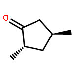 Cyclopentanone, 2,4-dimethyl-, trans-