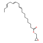 Oxiran-2-ylmethyl (9z,12z,15z)-octadeca-9,12,15-trienoate