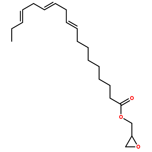 Oxiran-2-ylmethyl (9z,12z,15z)-octadeca-9,12,15-trienoate