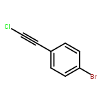 Benzene, 1-bromo-4-(chloroethynyl)-