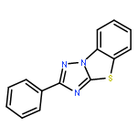 [1,2,4]Triazolo[5,1-b]benzothiazole, 2-phenyl-