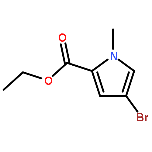 Ethyl 4-bromo-1-methyl-1H-pyrrole-2-carboxylate