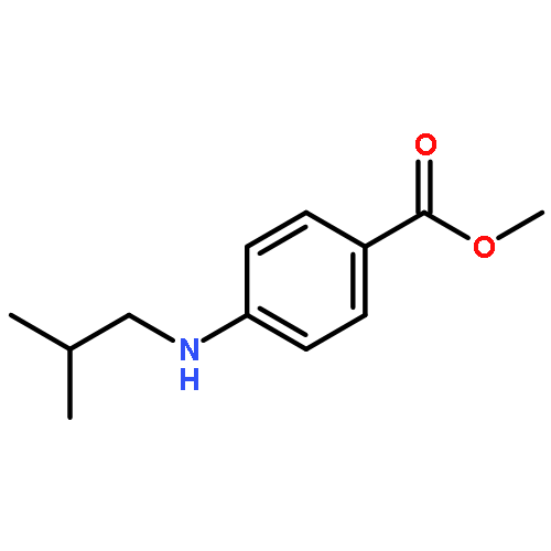 BENZOIC ACID, 4-[(2-METHYLPROPYL)AMINO]-, METHYL ESTER (9CI)