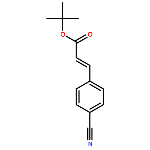 2-Propenoic acid, 3-(4-cyanophenyl)-, 1,1-dimethylethyl ester, (2E)-