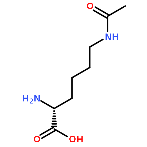 (2R)-6-acetamido-2-aminohexanoic acid