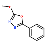 2-methoxy-5-phenyl-1,3,4-oxadiazole