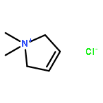 1H-PYRROLIUM, 2,5-DIHYDRO-1,1-DIMETHYL-, CHLORIDE