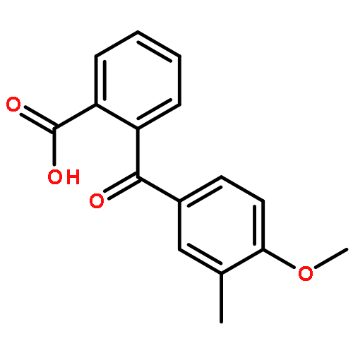 Benzoic acid, 2-(4-methoxy-3-methylbenzoyl)-