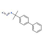 1,1'-Biphenyl, 4-(1-azido-1-methylethyl)-