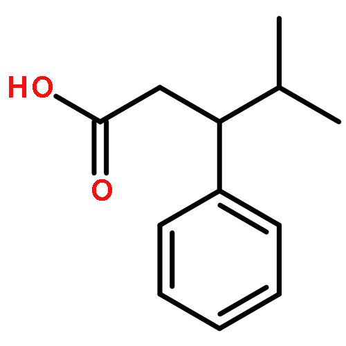 4-methyl-3-phenylpentanoic acid